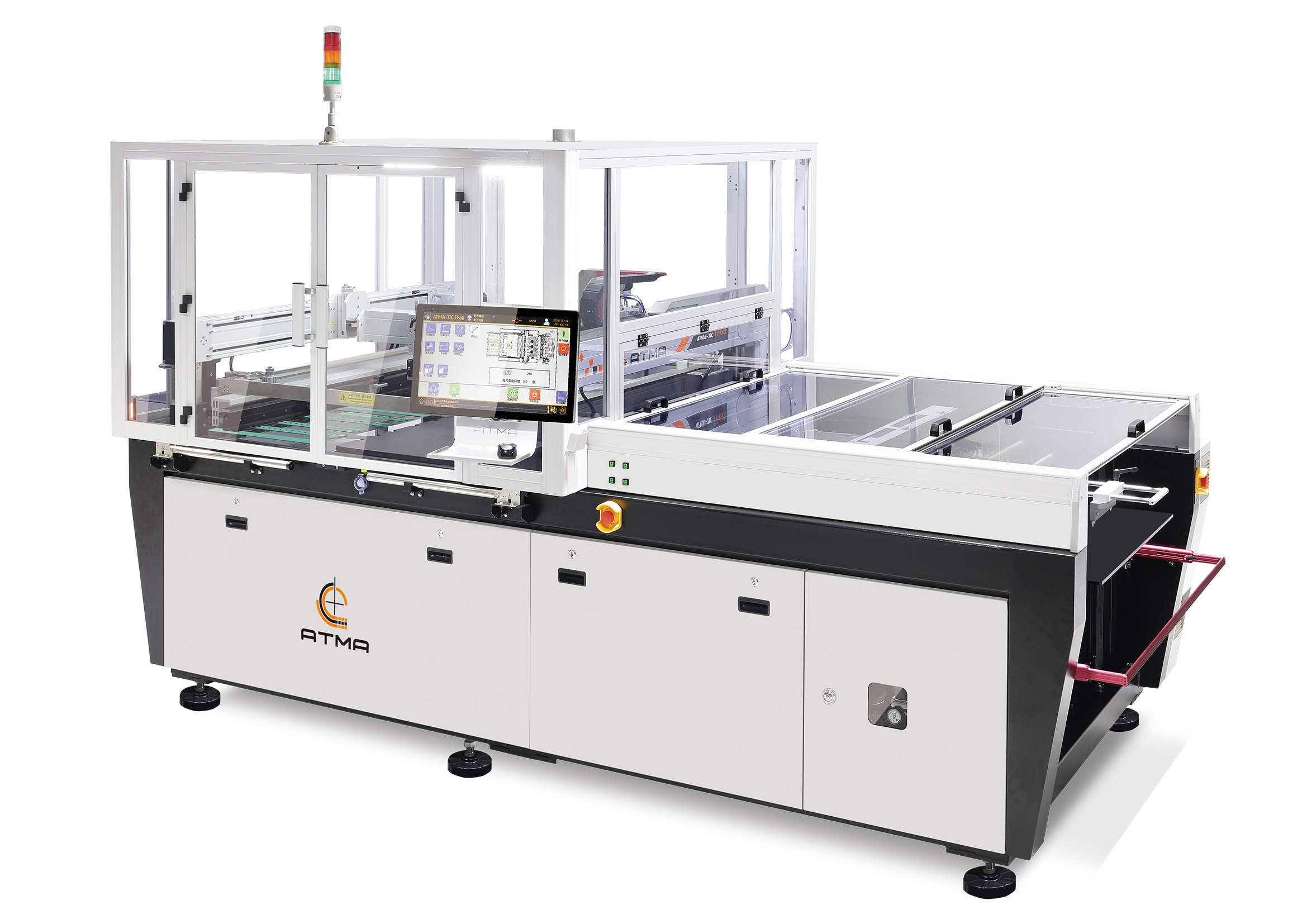 ATMAOE TF-68: High-precision flatbed screen printing system